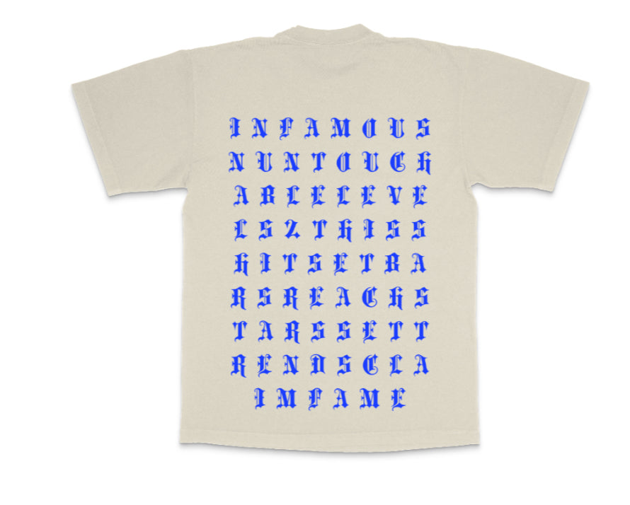 TCHS CREAM TEE