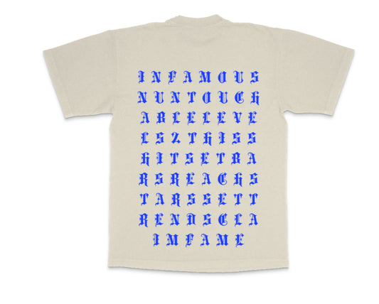 TCHS CREAM TEE